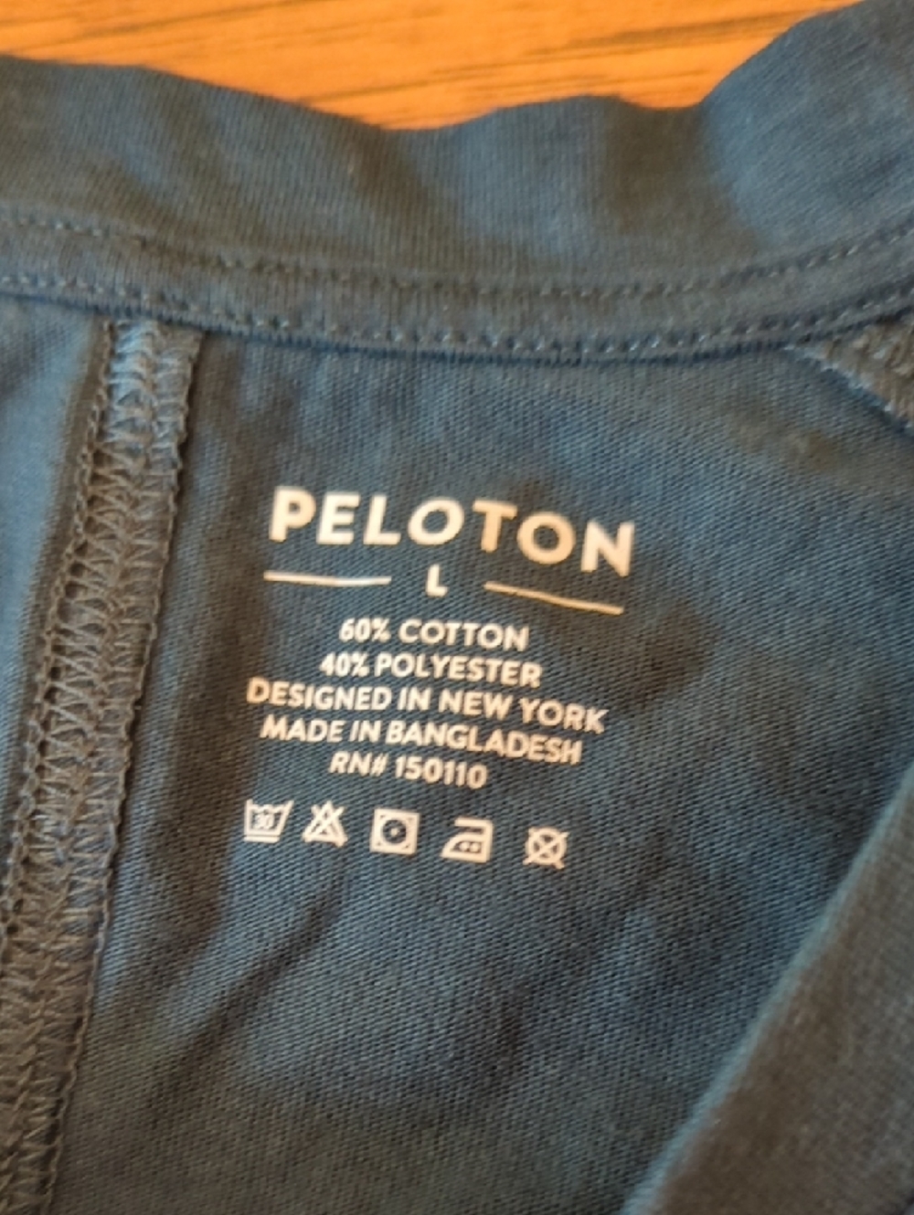 Peloton Green Crewneck Tank Top Tee - Picture 2 of 6